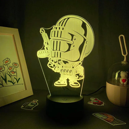 Escape from Tarkov Killa 3D Led Neon Night Light