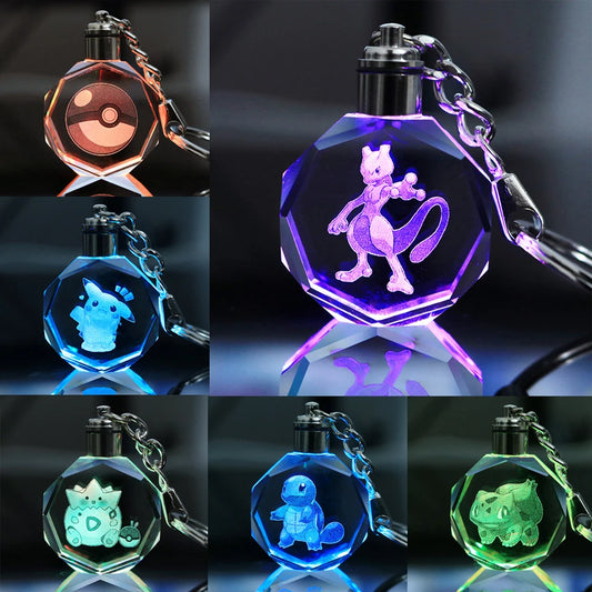 Pokemon light up keychain