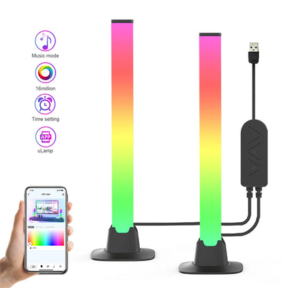 RGB LED Table Lamp Bar Music Rhythm Smart APP Control