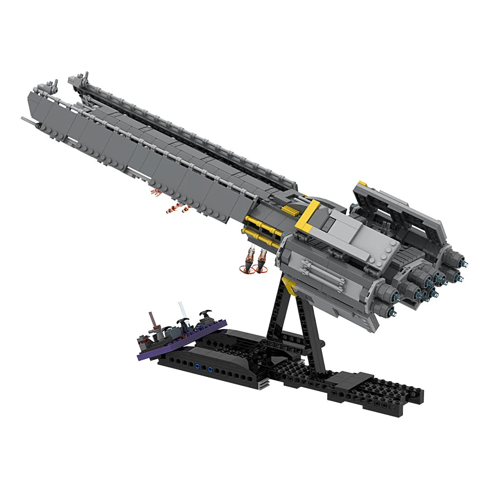 HELLDIVERS Super Destroyer Building Blocks model